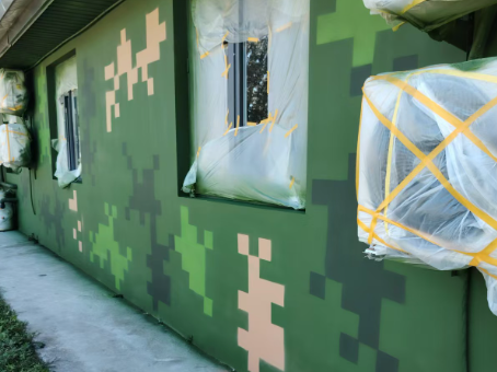 河东海洋 / 林地场景数码伪装