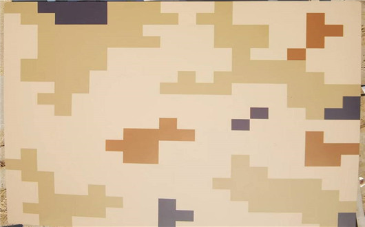 河东荒漠迷彩漆喷涂